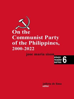 cover image of On the Communist Party of the Philippines 2000-2022